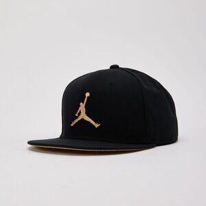 Jordan Nike Jumpman Pro Classic Snapback Black Gold Medium Large M L Hat Cap MVP